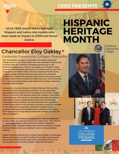 Eloy Ortiz Oakley Hispanic Heritage Month Highlight Flyer