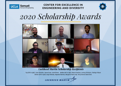 2020 Lockheed Martin Scholarship Recipients