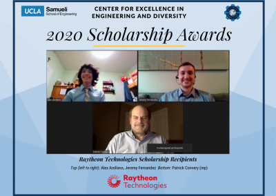2020 Raytheon Scholarship Recipients