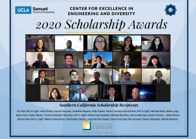 2020 Southern California Edison Scholarship Recipients